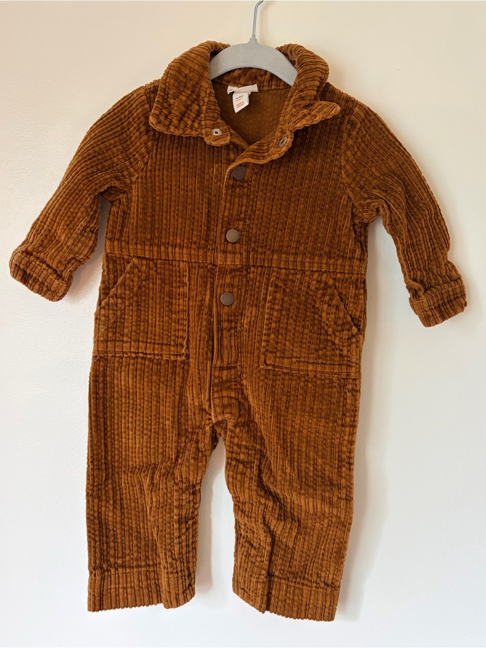 Cat & Jack Brown Baby Corduroy Jumpsiut